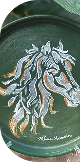 Peça Decorativa Cavalo